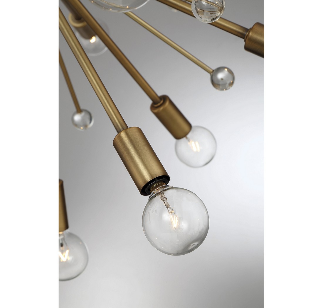 Savoy House Galea 24-Light Sputnik Chandelier