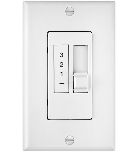 Wall Control 3 Speed 5 Amp in White