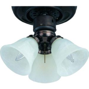 Maxim Lighting Basic Max 12 3 Light Ceiling Fan Light Kit In