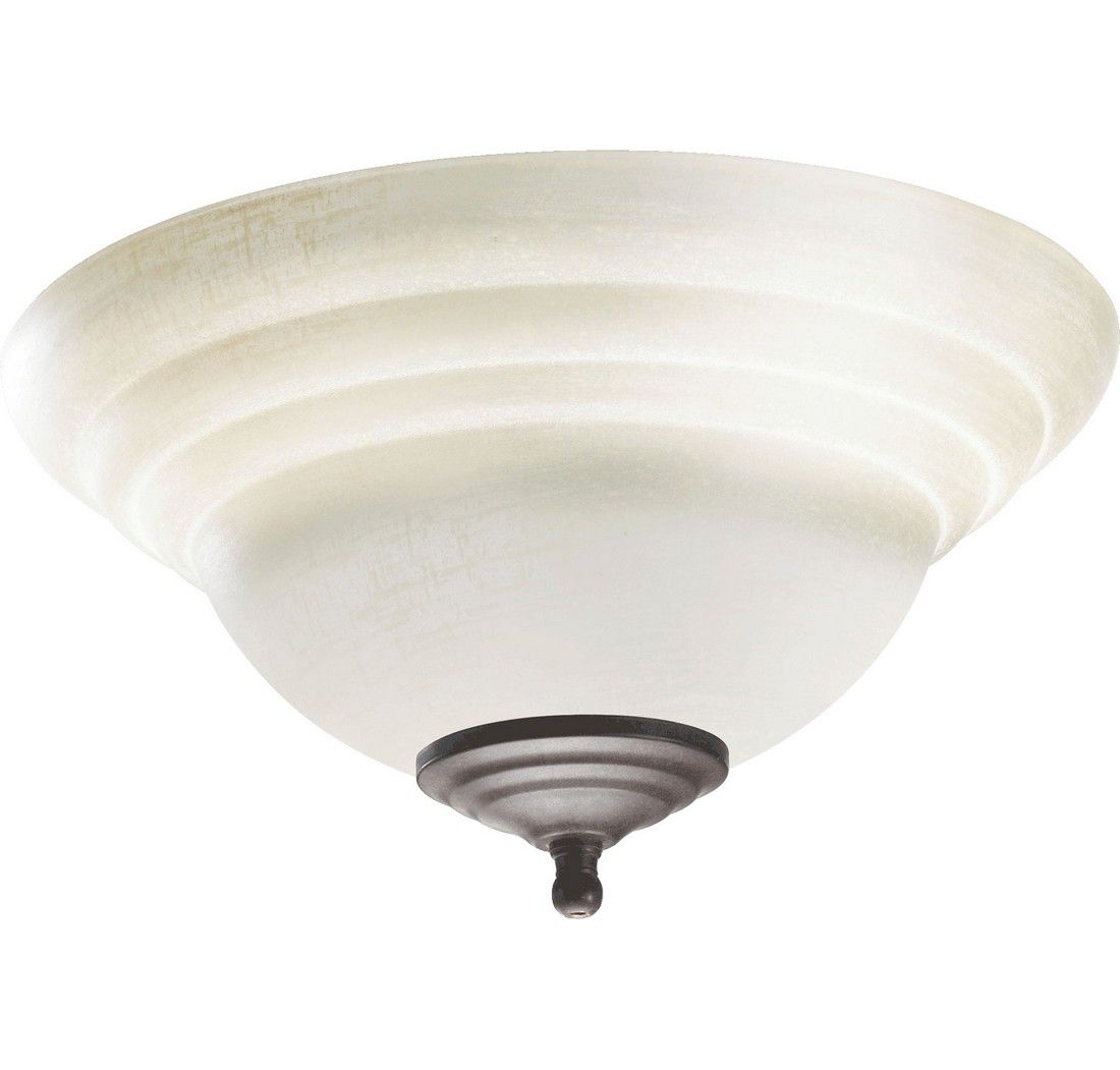 Quorum 2 Light 13 Ceiling Fan Light Kit In Toasted Sienna Or Old World