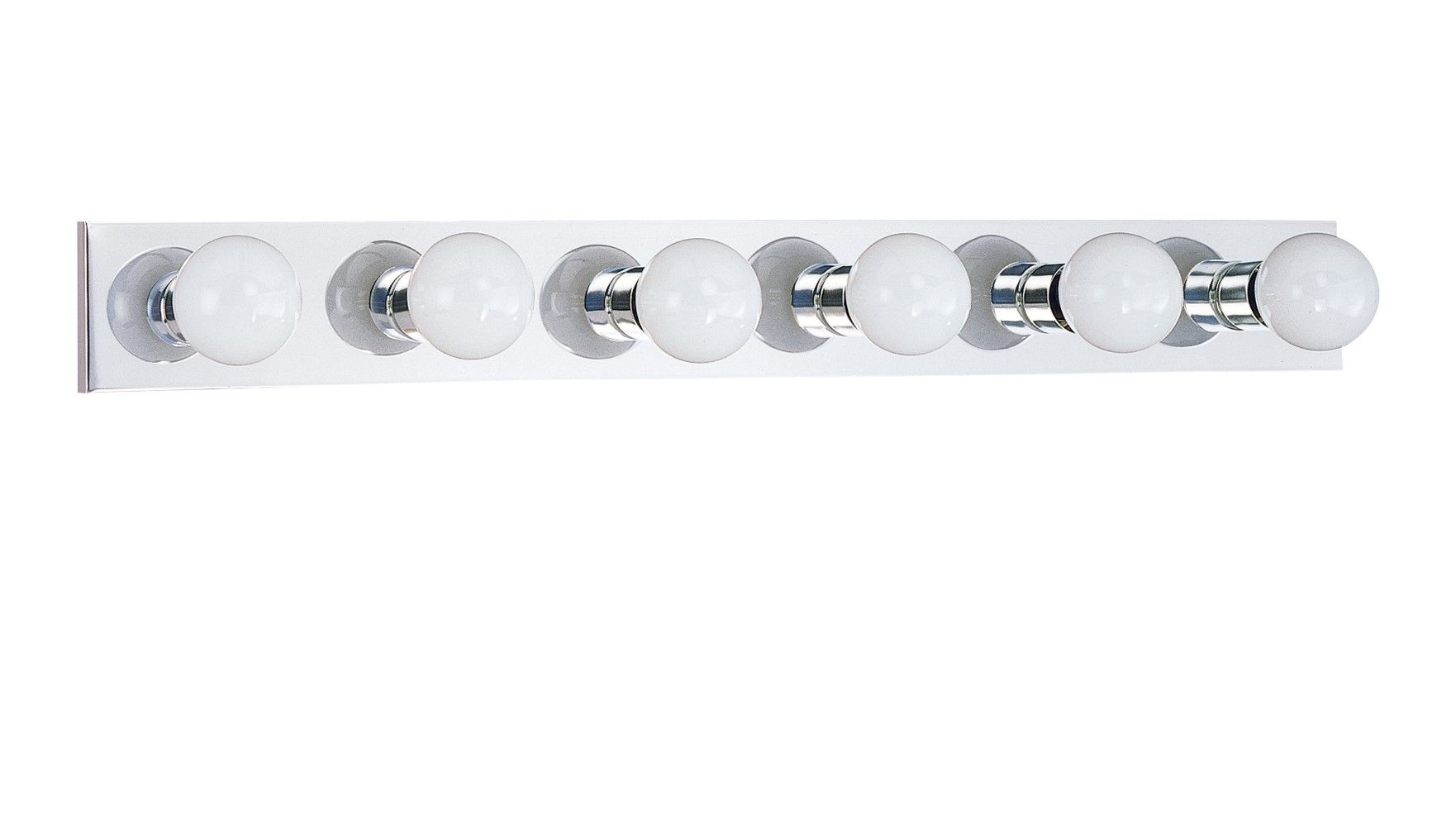 Sea Gull Center Stage 6 Light Bathroom Vanity Light In Chrome