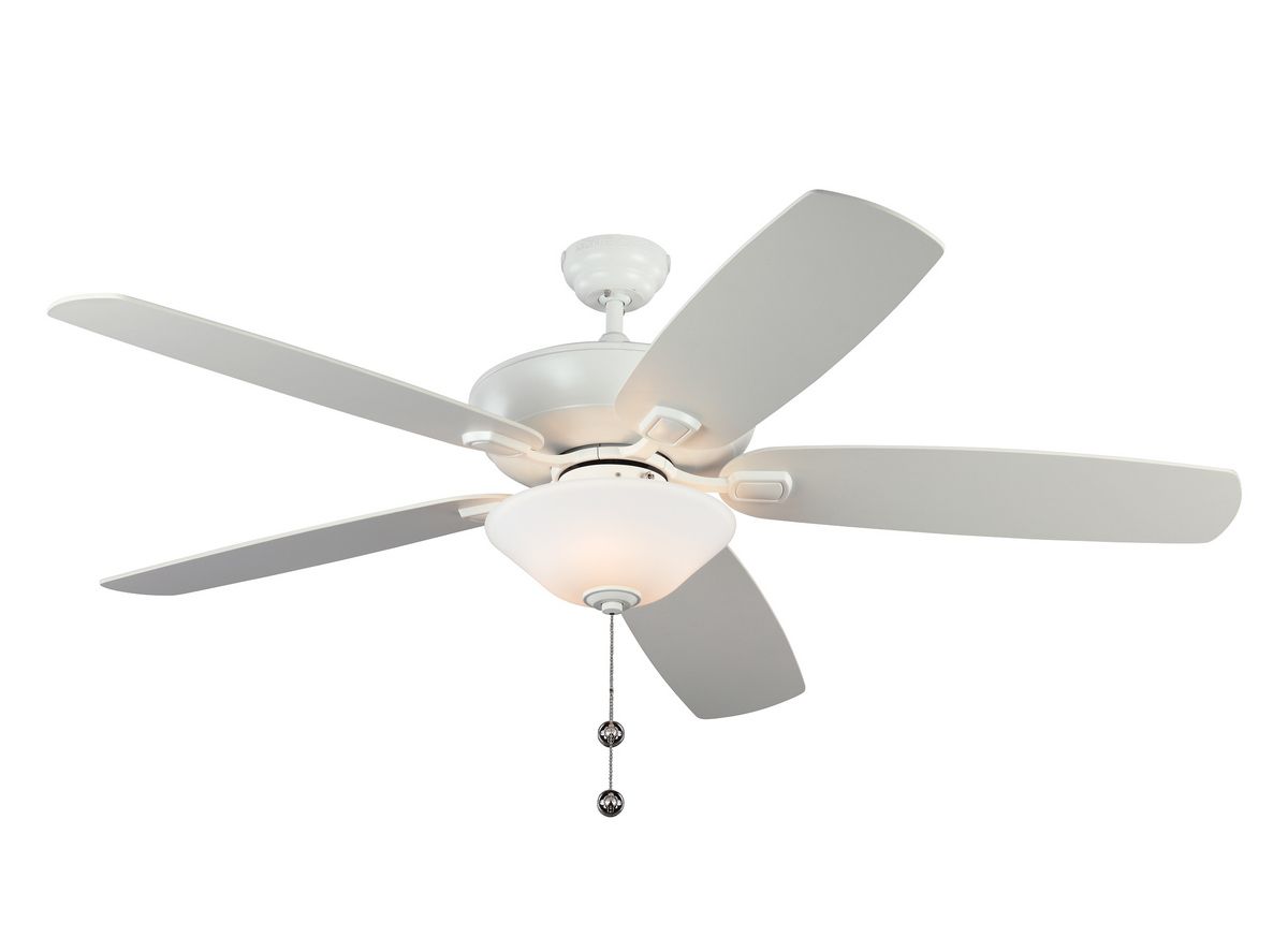 Monte Carlo 60 Colony Super Max Plus Damp Rated Ceiling Fan In Brushed Steel