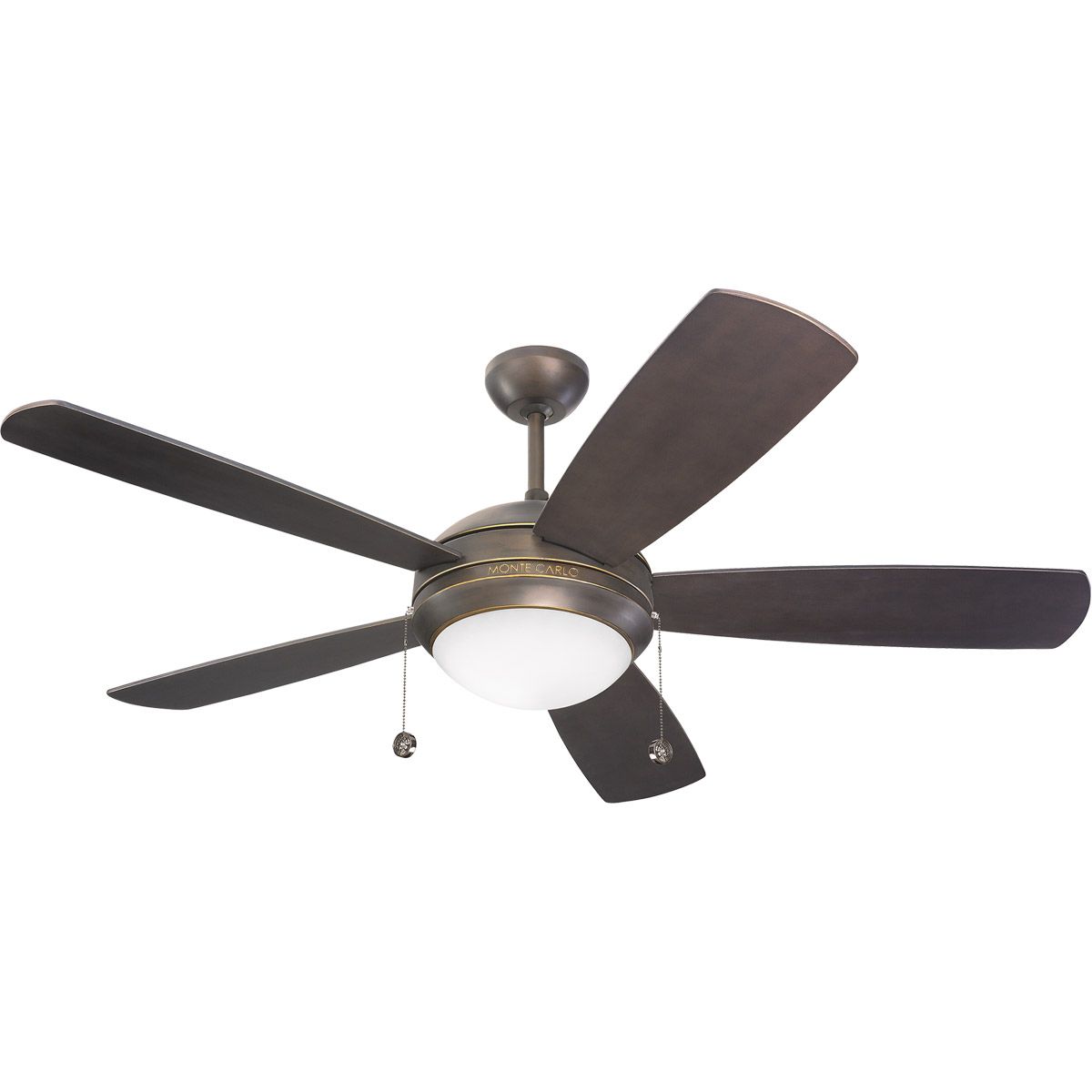 Monte Carlo 52 Discus Ceiling Fan In Roman Bronze