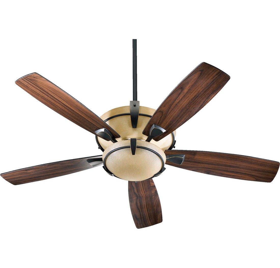 Quorum Mendocino 52 3 Light Indoor Ceiling Fan In Old World