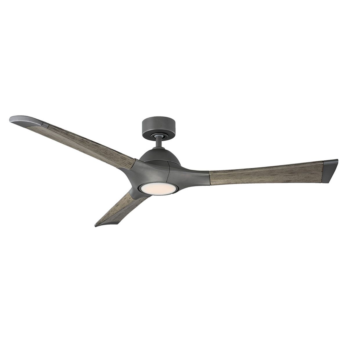 Modern Forms Woody Outdoor 1 Light Led 60 Ceiling Fan In Graphite