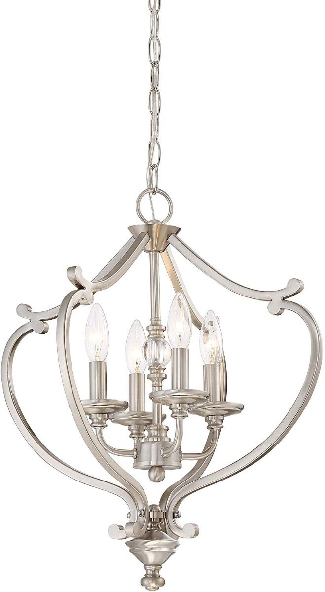 Minka Lavery Savannah Row 18 Convertible Ceiling Light In Brushed Nickel