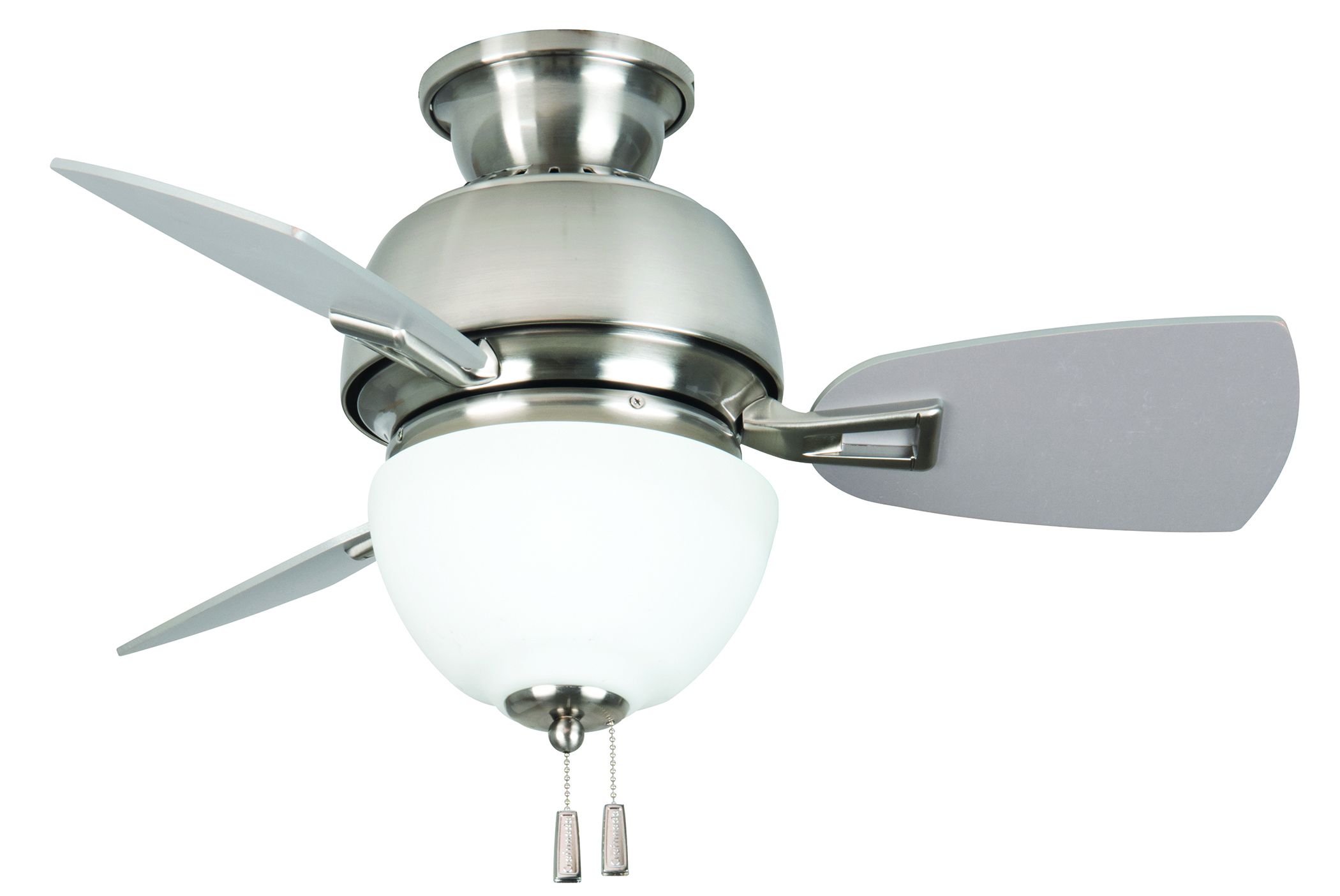 Craftmade 30 Dane Ceiling Fan In Brushed Polished Nickel Indoor