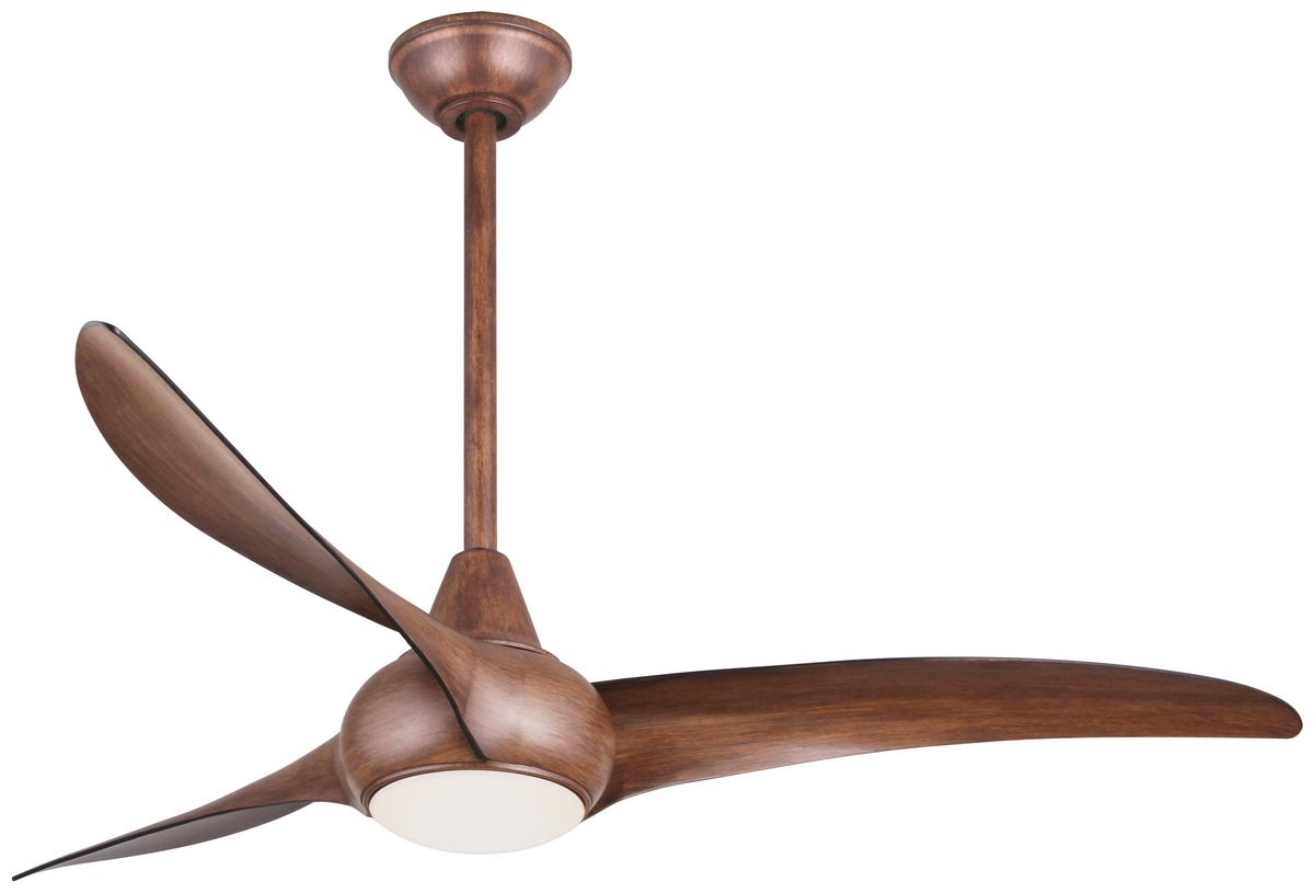 Minka-Aire Light Wave 52" Ceiling Fan in Distressed Koa