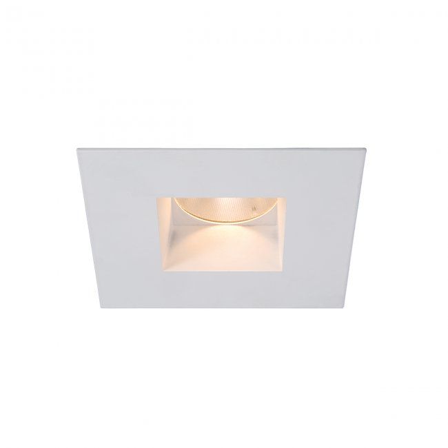 Wac Lighting Tesla Pro 1 Light 2in Led Square Open Reflector Trim With Light Engine In White