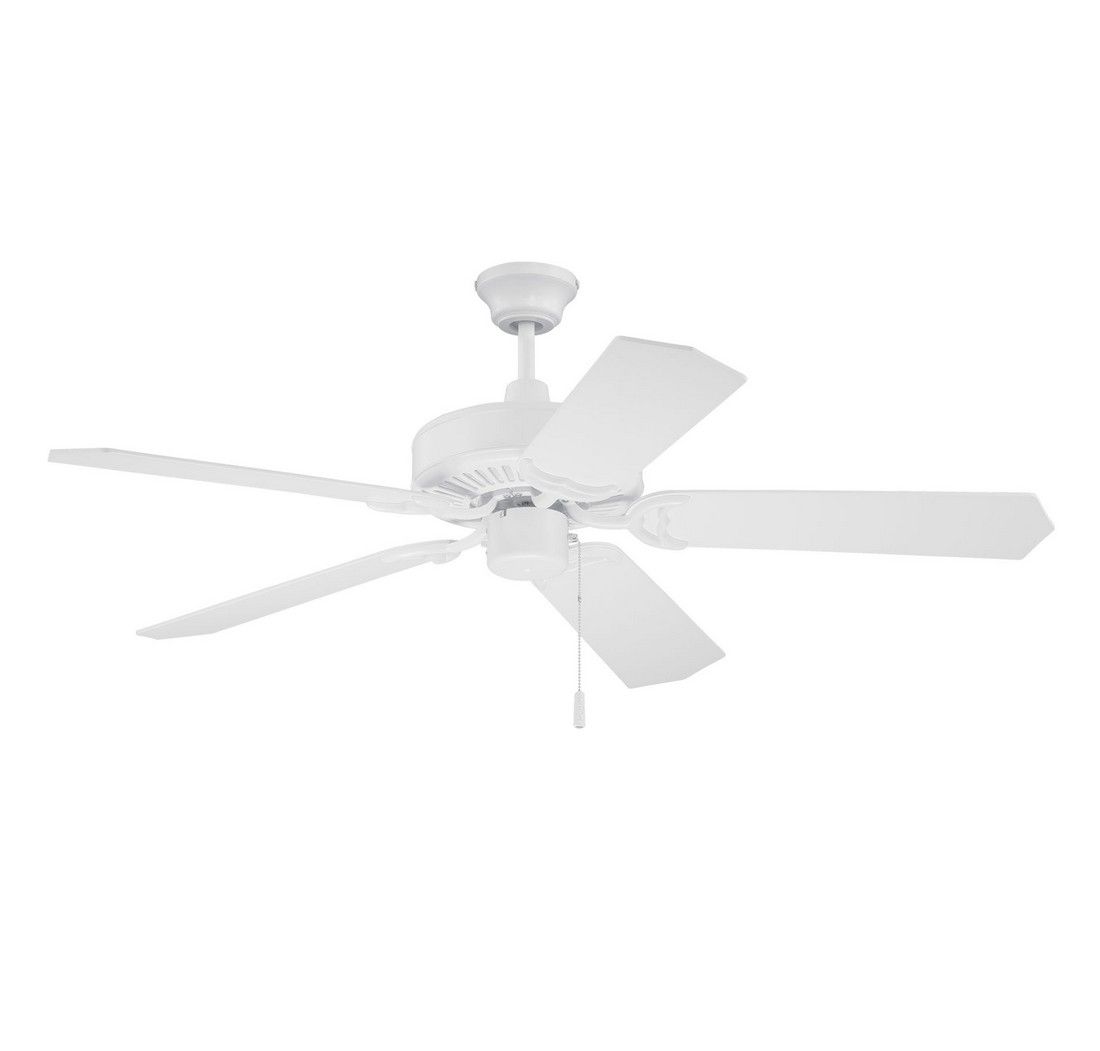 Craftmade 52 Pro Energy Star Ceiling Fan Kit In White Indoor