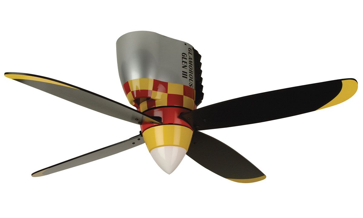 Craftmade 44 Warplanes Ceiling Fan In Warplanes Glamorous Glen